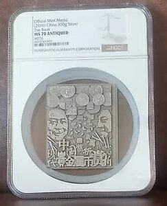 2016 NGC MS 70 �����⃁�_�� 300g / 10.58oz BOOK #76 / 999