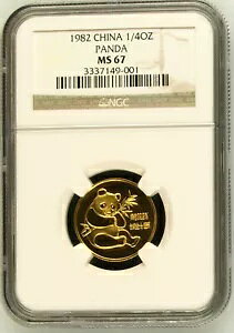 1982 1/4 IX ݃p_ .999  MS 67 - 