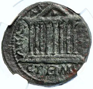 JULIA MAMAEA �{���̌Ñ� 248 AD ���[�} �Â����[�} �f�i���E�X �R�C�� NGC i106047