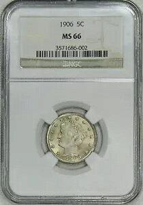 1906 NGC MS66 PQ ���o�e�B �j�b�P���A������}�[�N�̂Ȃ�����̂���f���炵����΂ł��B�󏭂ł��B