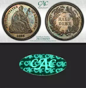 1866 CAC PR64 ~g 10,000+ 725 v[t = 3 ԖڂɒႢ H10c! KEY V[ebh n[t _C