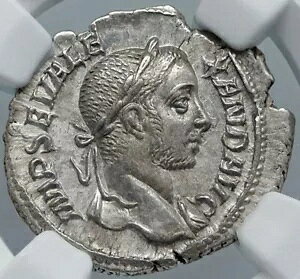 SEVERUS ALEXANDER �Ñ� 238AD ���[�} �Â� �V���o�[ ���[�} �f�i���E�X �R�C�� NGC i88687