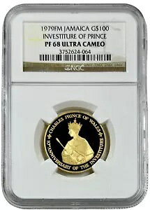 1979 FM W}CJ $100 S[h 0.3281 NGC PF 68 UC `[Ycq̈⌾ RC