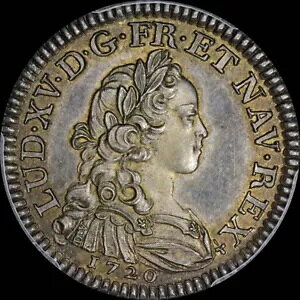 1720 ECU �ō��� @ NGC & PCGS SP64 1720 1/3 ECU �t�����X MAZ-2227A UBER-TONED LXV