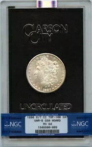1880 8/7-CC TOP-100 �����K�� �h�� VAM-6 GSA ��� S$1 NGC MS64