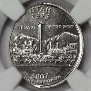 2007 D NGC MS62 ���ȉ~�`�̃t�b�g�{�[���^�v�����V�F�b�g ���^ �N�H�[�^�[�G���[���N������