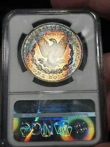 1881-S ���[�K�� �V���o�[ �_���[ NGC MS65 �����X�^�[ ���C���{�[ �g�[�j���O ���b�N�X 66 PQ ����
