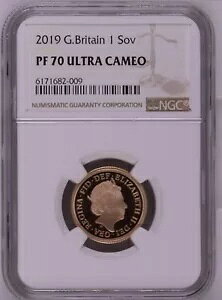 NGC PF70 CMX UK 2019 S[h 1 Sov 