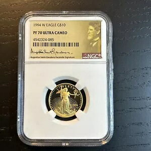 1994-W $10 AJ S[h C[O 1/4 IX S[h PF70 UCAM NGC ASG t@NV~