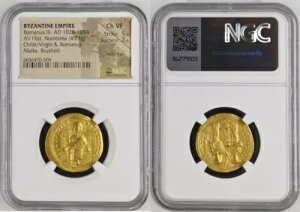 ���}�k�X 3 �� �A���M�����X (AD 1028-1034)�B AV�q�X�^�����m���~�X�}�i24mm�A4.27gm�A6h�j�B