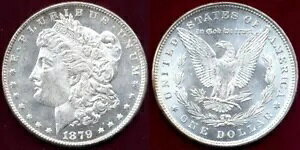 1879 $1 hȃzCg~ǧƖ邢F̃IWi̐Fƕ\