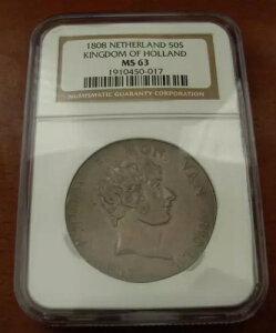 �I�����_ �I�����_���� 1808 50 Stuivers NGC MS63 ���C�E�i�|���I��