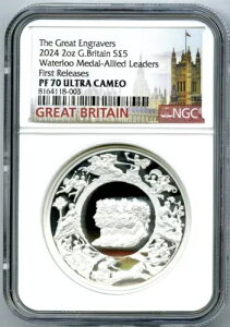 2024 GB 2�I���X �V���o�[ �v���[�t NGC PF70 �̑�Ȓ����� �E�H�[�^�[���[ ���_�� �A���C�h ���[�_�[