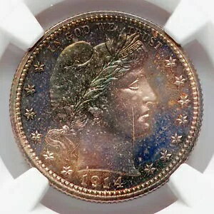 1914 NGC PR64 CAC 380  - Œ 1859 N猻݂܂ŏ؋ ??? ẽNH[^[ L[