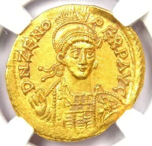 [}鍑 [m AV \_X  474-491 AD - NGC Choice AU