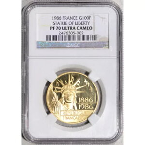 1986 tX S[h 1/2 IX Ȑ_ v[t 100 t - NGC PF70 UCAM