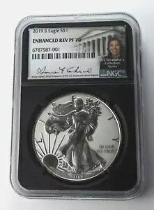 2019-S $1 �������o�[�X�v���[�t �A�����J�� �V���o�[ �C�[�O�� NGC REVPF70 �J�u������������