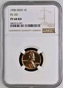 1956 DDO 1C FS-101 PF68 RD NGC J[ EB[g Zg yj[ nCO[h v[t i
