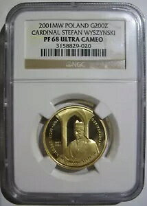 �|�[�����h 2001 MW �S�[���h 200 �Y���e�B�` NGC PF-68 Ult.�J���I �J�[�f�B�i�� �X�e�t�@�� ���B�V���X�L�[