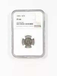 1885 X[ Zg jbP 3CN NGC PF66 PQ+ z 3,800  ~ !