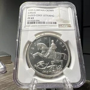 1935 ���C�Y�h �G�b�W �v���[�t �N���E���B Mintage 2500�BNGC �ɂ��O���[�f�B���O PF63�A�I���W�i���{�b�N�X�t��