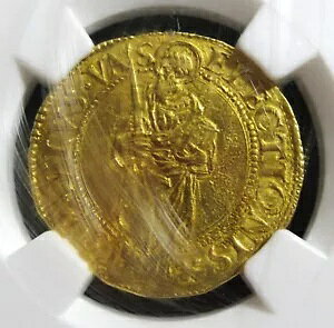 c: pE 3  Scudo d' Oro ND (1534-1549) AU55 NGCA[}ǁB