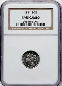 1884 X[ Zg jbP - NGC PR65 JI - f炵 PQ W{!