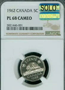 1962 Ji_ 5 Zg NGC PL68 JI MAC \ ōO[h MAC X|bgXB