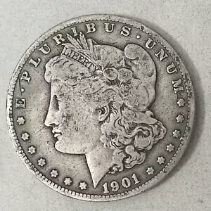 1901 O F [K h 100 Zg AJ 90% Vo[ USA $1 US FINE RC #6034