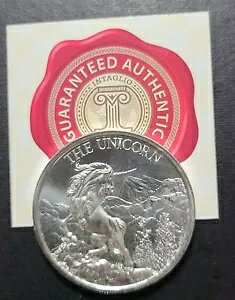 ���� 2023 CryptoZoology �V���[�Y The Unicorn BU 1 �I���X 999 �t�@�C�� �V���o�[ COA
