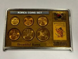 韓国 1988 ソウルオリンピック 6 回記念コイン造幣局セット＆スタンプ、ボックス、スタンド