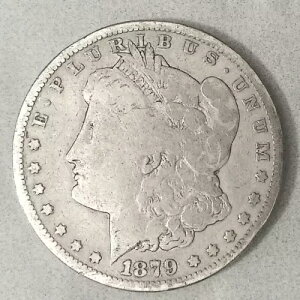 1879 SF [K h 100 Zg AJ 90% Vo[ USA $1 US FINE RC #6161