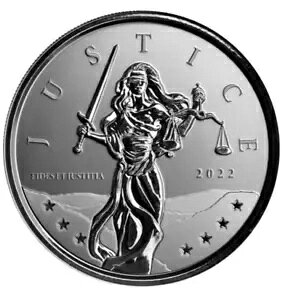2022 LADY JUSTICE Wu^ 1 IX 0.999 Vo[ RC XRbcf[ JvZB