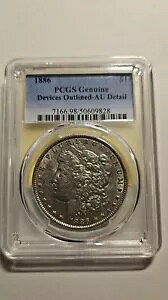 1886 P Kh PCGS AU ڍ