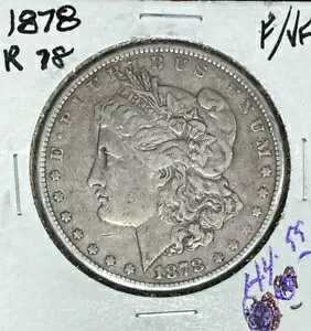 1878 REV OF 78 ���[�K�� �V���o�[ �h�� - F/VF~NICE COIN~