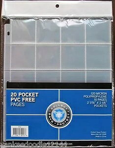 CSP Pro 20 �|�P�b�g �R�C�� �A���o�� �y�[�W 250 ���A2x2 �y�[�p�[ �t���b�v�p�N���A �o�C���_�[ �V�[�g