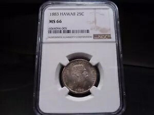 1883 MS66 �n���C �N�H�[�^�[ �_���[ NGC �F���� - �g�[��/���C�g�S�[���h/�p�X�e���̐F����