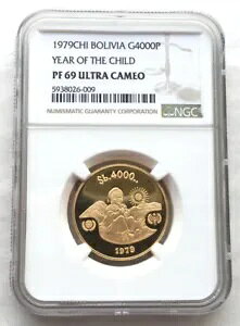 �{���r�A 1979 �N �`���C���h 4000 �y�\ NGC PF69 ���݁A�v���[�t