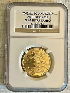 |[h 2005 MW mGLX| Wp 200 YeB` S[h NGC PF69 ULTRA CAMEO SKU# 2865
