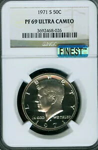 1971 S KENNEDY HALF NGC PF69 UCAM MAC ō & X|bgX Ɋ *