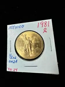  1981 LVR Mo Libertad Onza 1/2 IX .999 S[h I s[ RC - 