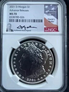 2021 D ���[�K�� �_���[ NGC MS70 ADVANCE �~���g �T�C�����胉�C�_�[�������[�X