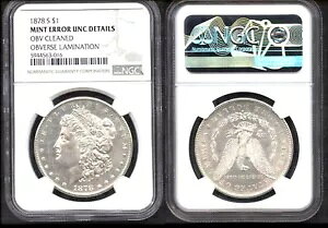 1878-S $1 �~���g �G���[ NGC UNC �ڍ�-OBV �N���[�j���O�ς�-�\�����~�l�[�g ���[�K�� �h�[��