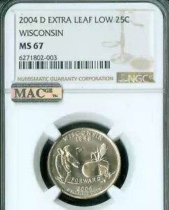 2004 D EBXRVBNH[^[ GNXg [t [ NGC MS67 PQ MAC X|bgXB