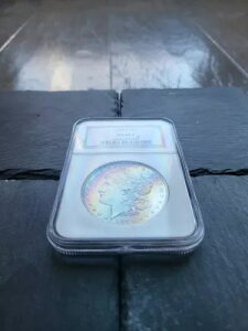1884 O ���[�K�� �V���o�[ �_���[ NGC MS63* �����X�^�[ ���C���{�[ �g�[��