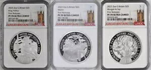 2023 p_bƓ` - Rv[gZbg 2 IX Vo[ v[t RC 3  NGC PF70UC FR