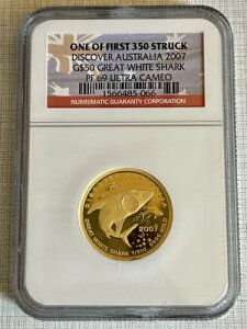 I[XgA 2007 zIWU $50 1/2 IX S[h v[t RC NGC PF69 UC SKU#6510