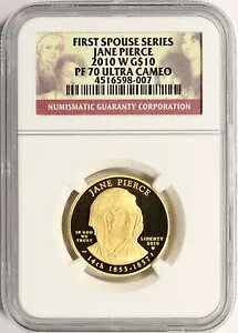 2010-W WF[ sAX v[t $10 S[h t@[Xgz҃V[Y NGC PF70 Eg JI