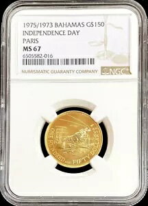 1975 S[h p ~g on} $150 ɐCV NGC MS 67 J~g A