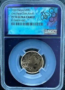 2024 �t�����X G50E �����s�[�X 25 ���N�L�O PF70 �E���g�� �J���I NGC 1/4 �I���X �S�[���h �x���[ ���A